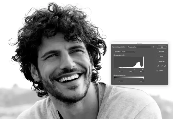 Noir et Blanc Photoshop - Maîtrisez la Conversion Parfaite